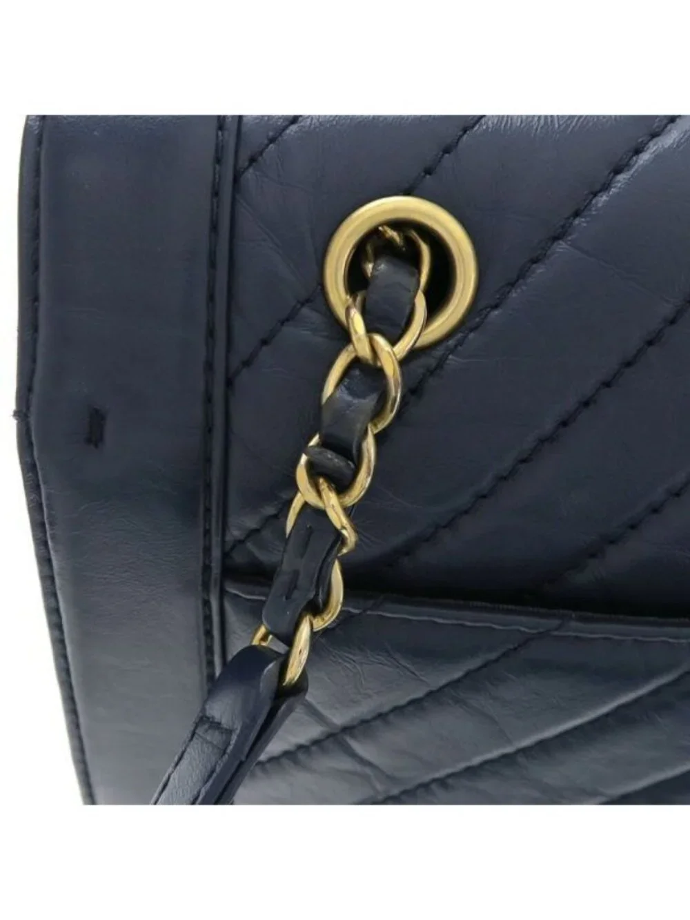 Chanel Chevron Chain Backpack - Picture 7 of 9